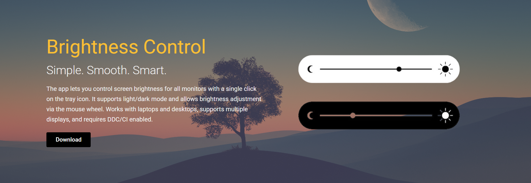 Brightness Control Using Color Domain Conversion How Simple Is It to Use BrightnessControl on Windows