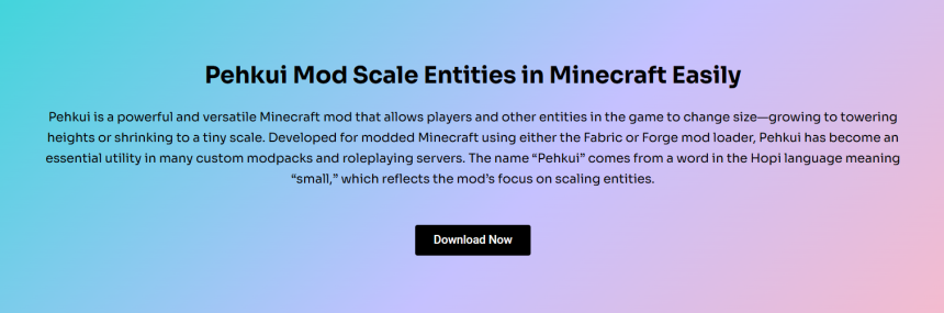 Is Pehkui Mod Safe to Use
