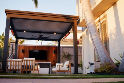Transform Your Outdoor Space with a Stylish Louvered Pergola