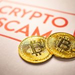 digital currency symbols displayed over a technology background