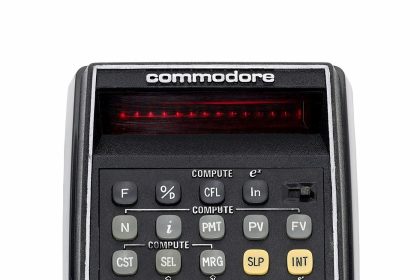 A calculator and financial documents